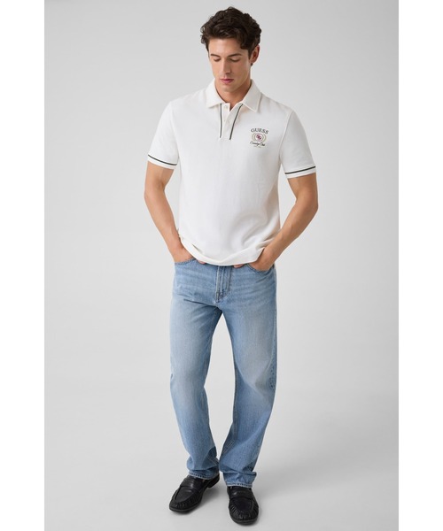 Guess(ゲス)の「GUESS Country Club Tee ポロシャツ 半袖(ポロシャツ・メンズ・ホワイト・SMALL/MEDIUM/X-LARGE)」の5枚目の写真