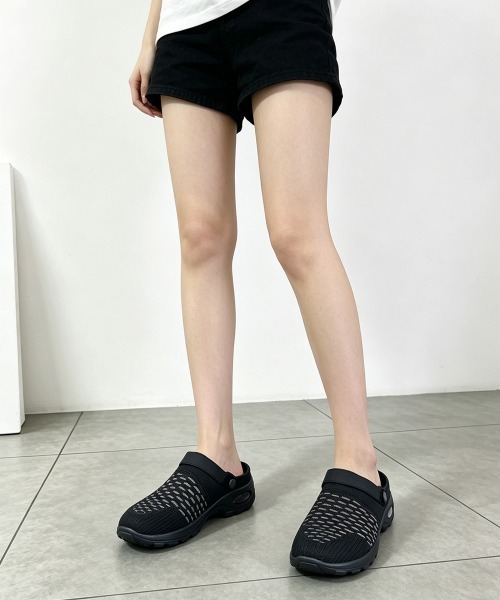 Miniministore(ミニミニストア)の「厚底メッシュスニーカーサンダルレディース(サンダル・レディース・グレー/ホワイト/ブラック・22.5cm/23.0cm/23.5cm/24.0cm/24.5cm)」の17枚目の写真