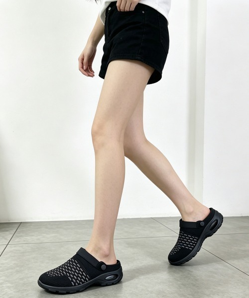 Miniministore(ミニミニストア)の「厚底メッシュスニーカーサンダルレディース(サンダル・レディース・グレー/ホワイト/ブラック・22.5cm/23.0cm/23.5cm/24.0cm/24.5cm)」の16枚目の写真