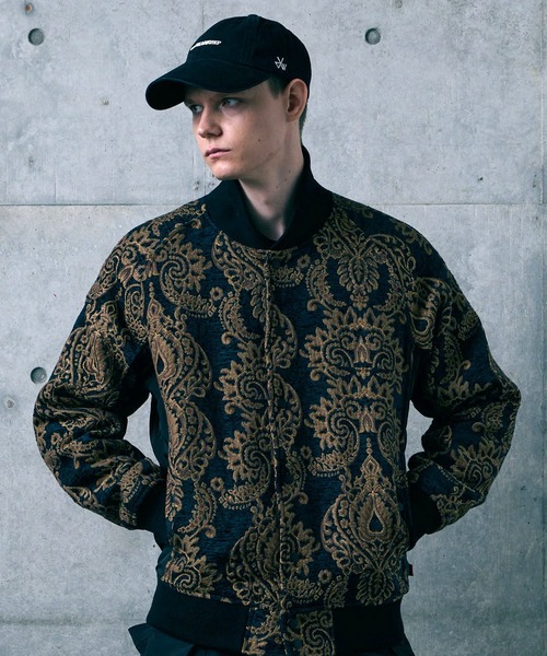 VIRGOwearworks(ヴァルゴウェアワークス)の「REGALIA JKT(ブルゾン・メンズ・グリーン/バーガンディー/ブラック・4/3/2)」の2枚目の写真