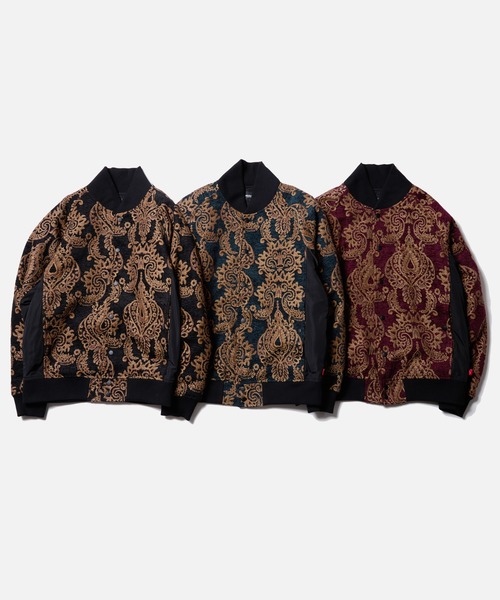 VIRGOwearworks(ヴァルゴウェアワークス)の「REGALIA JKT(ブルゾン・メンズ・グリーン/バーガンディー/ブラック・4/3/2)」の8枚目の写真