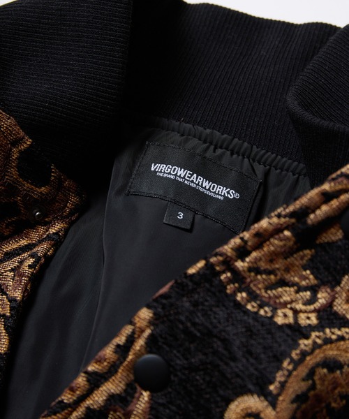 VIRGOwearworks(ヴァルゴウェアワークス)の「REGALIA JKT(ブルゾン・メンズ・グリーン/バーガンディー/ブラック・4/3/2)」の12枚目の写真
