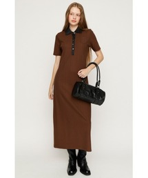 DOCKING POLO L/OP ドッキングポロロングワンピース 夏服 秋服