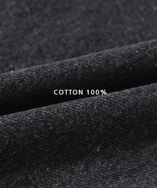 UNE MANSION(ユヌマンション)の「【低身長 / 高身長用 サイズ&丈が選べるカラーパンツ】【 2color / 3size/ 2lengths 】【ユニセックスデニム】【シルエットを変えて楽しめる裾ボタン付き】バイカラーサイドデザインワイドデニムパンツ(デニムパンツ・レディース・ブラック/ブルー・L-Long/M-Long/M-Regular/S-Long/S-Regular/L-Regular)」の13枚目の写真