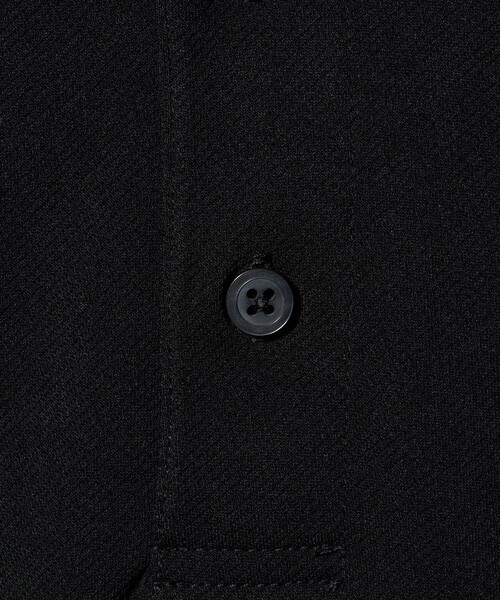 green label relaxing（グリーンレーベルリラクシング）の「【WEB限定】JUST fit ジャージ 半袖 ポロシャツ（ポロシャツ・メンズ・オフホワイト/ブラック・S/M/XL/L）」の16枚目の写真