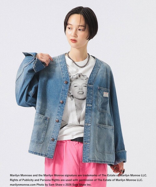 BEAMS BOY(ビームスボーイ)の「【別注】BIGMAC / エンジニア ジャケット(デニムジャケット・レディース・ブルー系その他/インディゴブルー・ONE SIZE)」の9枚目の写真