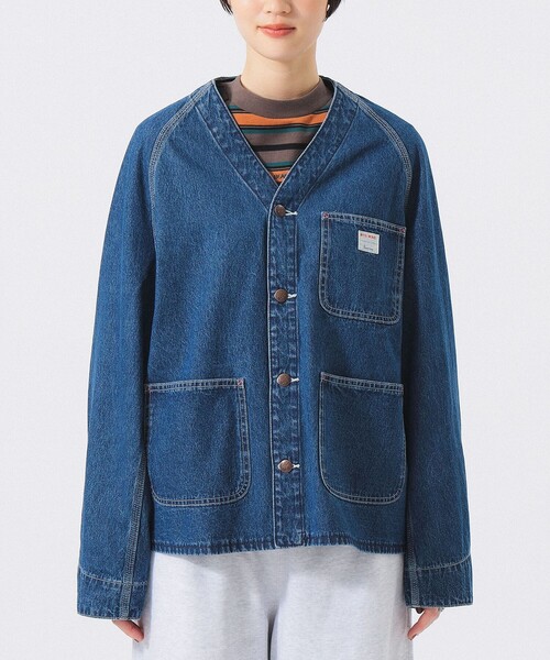 BEAMS BOY(ビームスボーイ)の「【別注】BIGMAC / エンジニア ジャケット(デニムジャケット・レディース・ブルー系その他/インディゴブルー・ONE SIZE)」の10枚目の写真