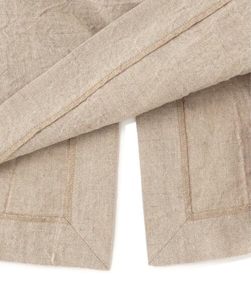 YLEVE（イレーヴ）の「YLEVE / LINEN CANVAS SKIRT（スカート・レディース・ブラック/ベージュ・2/1/0）」の16枚目の写真
