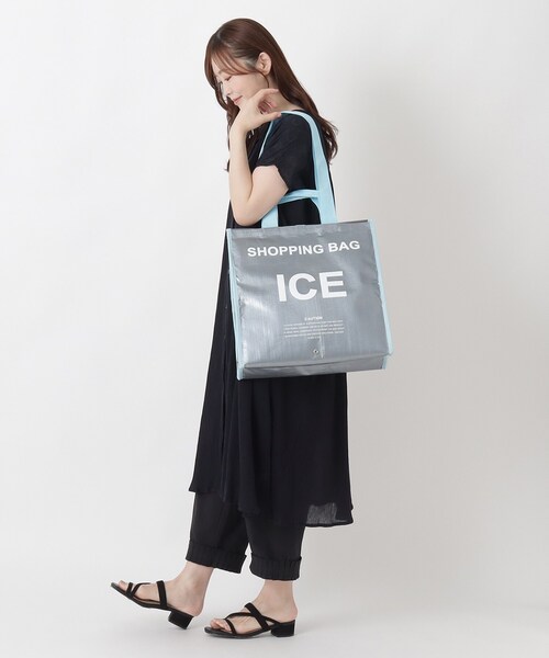one'sterrace（ワンズテラス）の「アイス ショッピングバッグ（エコバッグ/サブバッグ・レディース・パープル系2/ブルー系その他7・99）」の15枚目の写真