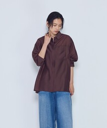 シアーオーバーシャツ