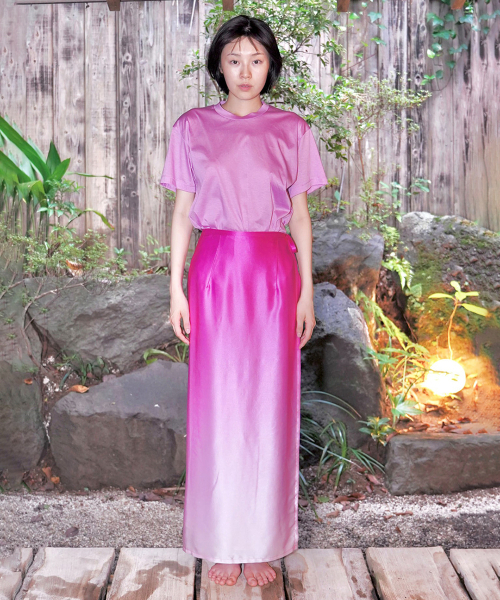 NUUANU(ヌアヌ)の「Lumi Tee_Pink(Tシャツ/カットソー・レディース・その他・3/2/1)」の2枚目の写真