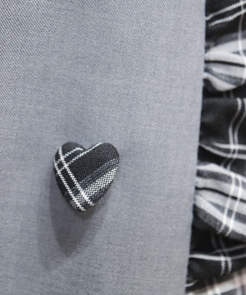 axes femme POETIQUE(アクシーズファムポエティック)の「ハイウエストバルーンミニSK(スカート・レディース・グレー/ピンク/ブラック・MEDIUM)」の13枚目の写真
