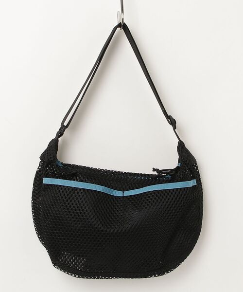 GREGORY(グレゴリー)の「サッチェルM SATCHEL M V3 メッシュXリバーブルー(ショルダーバッグ・メンズ・ブラック系・-)」の2枚目の写真