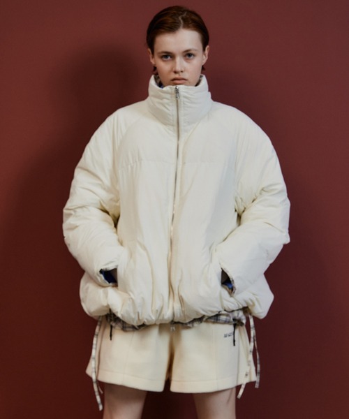 MAISON SPECIAL(メゾンスペシャル)の「【2026Autumn PRE-ORDER】Multi-Pattern Reversible Down Jacket/マルチパターンリバーシブルダウン(ダウンジャケット/コート・レディース・ホワイト/ブラウン/ブラック・FREE)」の7枚目の写真