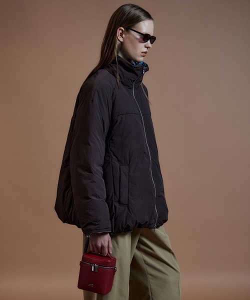 MAISON SPECIAL(メゾンスペシャル)の「【2026Autumn PRE-ORDER】Multi-Pattern Reversible Down Jacket/マルチパターンリバーシブルダウン(ダウンジャケット/コート・レディース・ホワイト/ブラウン/ブラック・FREE)」の19枚目の写真