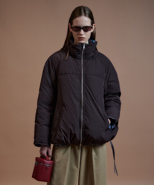 MAISON SPECIAL(メゾンスペシャル)の「【2026Autumn PRE-ORDER】Multi-Pattern Reversible Down Jacket/マルチパターンリバーシブルダウン(ダウンジャケット/コート・レディース・ホワイト/ブラウン/ブラック・FREE)」の18枚目の写真
