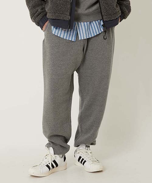 BLUE BLUE(ブルーブルー)の「SWEET PANTS /F アイコニック ジョギーパンツ(スウェットパンツ・メンズ・ダークグレー/ブラック/ブルー・L/M/S)」の6枚目の写真