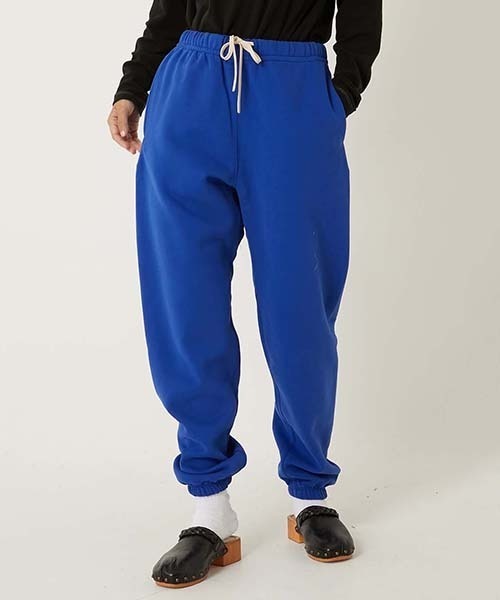 BLUE BLUE(ブルーブルー)の「SWEET PANTS /F アイコニック ジョギーパンツ(スウェットパンツ・メンズ・ダークグレー/ブラック/ブルー・L/M/S)」の8枚目の写真