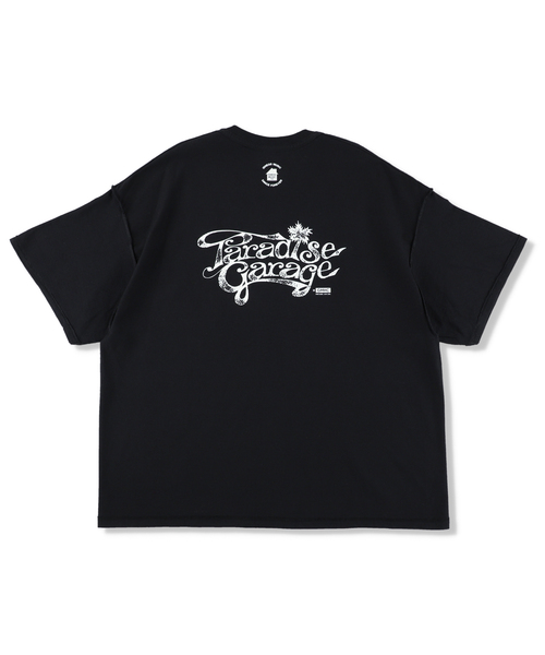 is-ness(イズネス)の「ISNESS MUSIC / イズネス ミュージック PARADISE GARAGE TM T-SHIRT(Tシャツ/カットソー・メンズ・ブラック/ホワイト・FREE)」の3枚目の写真