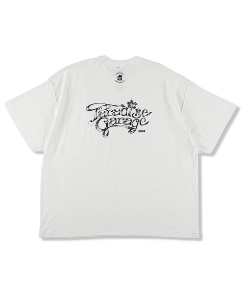 is-ness(イズネス)の「ISNESS MUSIC / イズネス ミュージック PARADISE GARAGE TM T-SHIRT(Tシャツ/カットソー・メンズ・ブラック/ホワイト・FREE)」の4枚目の写真