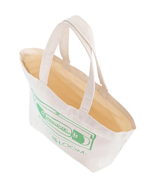 FRUIT OF THE LOOM（フルーツオブザルーム）の「FTL×SAMUEL VHS Logo Tote Bag（トートバッグ・メンズ・アイボリー・FREE）」の8枚目の写真
