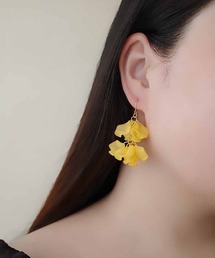 jolie minette/2連 ボリューム 主役ピアス/アレルギー対応
