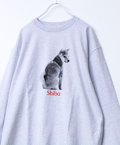 GLOSTER（グロスター）の「【新デザイン】【DOG&CAT】NEW犬猫ロンT（Tシャツ/カットソー・メンズ・グレー系その他2/グレー系その他/グレー系その他7/グレー系その他5/グレー系その他6/グレー系その他4/グレー系その他3・L/S/M）」の14枚目の写真
