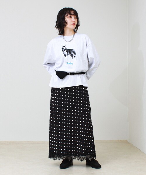 GLOSTER（グロスター）の「【新デザイン】【DOG&CAT】NEW犬猫ロンT（Tシャツ/カットソー・メンズ・グレー系その他2/グレー系その他/グレー系その他7/グレー系その他5/グレー系その他6/グレー系その他4/グレー系その他3・L/S/M）」の22枚目の写真