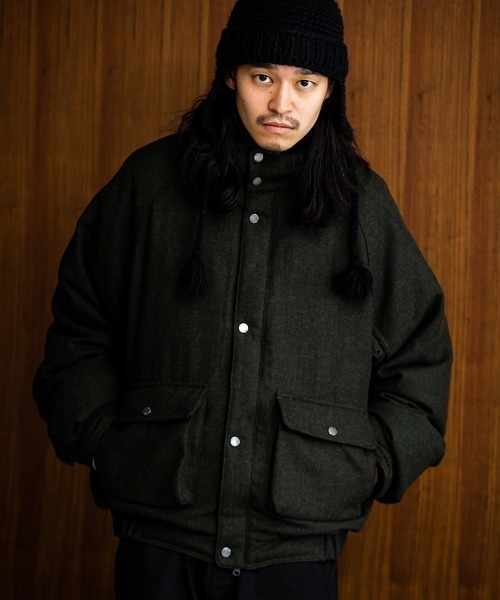 430(フォーサーティ)の「mj11778-HL DECK WOOL DOWN JACKET ダウンジャケット(26-138)(ダウンジャケット/コート・メンズ・カーキ/ネイビー/ブラウン/ブラック・0/1/2/3)」の5枚目の写真