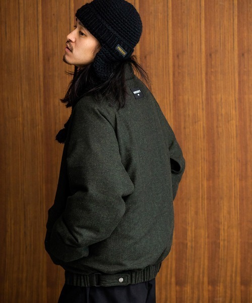 430(フォーサーティ)の「mj11778-HL DECK WOOL DOWN JACKET ダウンジャケット(26-138)(ダウンジャケット/コート・メンズ・カーキ/ネイビー/ブラウン/ブラック・0/1/2/3)」の6枚目の写真