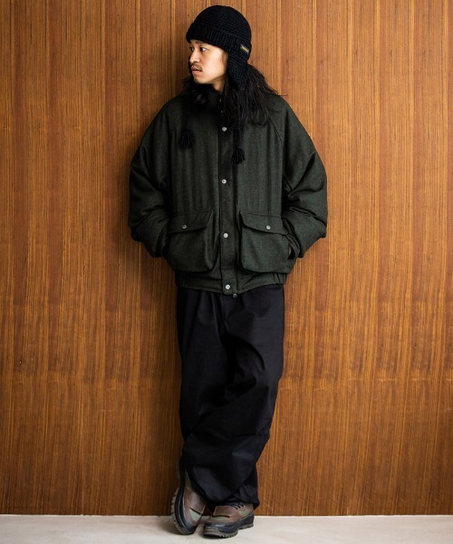 430(フォーサーティ)の「mj11778-HL DECK WOOL DOWN JACKET ダウンジャケット(26-138)(ダウンジャケット/コート・メンズ・カーキ/ネイビー/ブラウン/ブラック・0/1/2/3)」の7枚目の写真