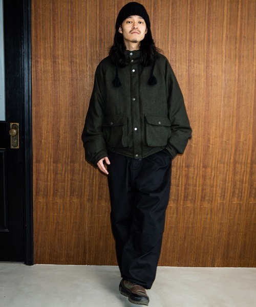 430(フォーサーティ)の「mj11778-HL DECK WOOL DOWN JACKET ダウンジャケット(26-138)(ダウンジャケット/コート・メンズ・カーキ/ネイビー/ブラウン/ブラック・0/1/2/3)」の8枚目の写真
