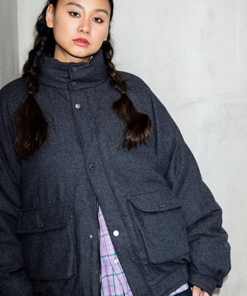 430(フォーサーティ)の「mj11778-HL DECK WOOL DOWN JACKET ダウンジャケット(26-138)(ダウンジャケット/コート・メンズ・カーキ/ネイビー/ブラウン/ブラック・0/1/2/3)」の9枚目の写真