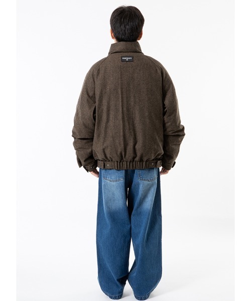 430(フォーサーティ)の「mj11778-HL DECK WOOL DOWN JACKET ダウンジャケット(26-138)(ダウンジャケット/コート・メンズ・カーキ/ネイビー/ブラウン/ブラック・0/1/2/3)」の17枚目の写真