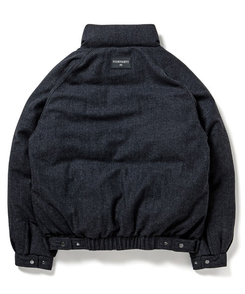 430(フォーサーティ)の「mj11778-HL DECK WOOL DOWN JACKET ダウンジャケット(26-138)(ダウンジャケット/コート・メンズ・カーキ/ネイビー/ブラウン/ブラック・0/1/2/3)」の20枚目の写真