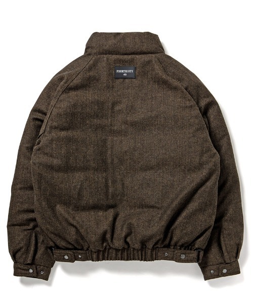 430(フォーサーティ)の「mj11778-HL DECK WOOL DOWN JACKET ダウンジャケット(26-138)(ダウンジャケット/コート・メンズ・カーキ/ネイビー/ブラウン/ブラック・0/1/2/3)」の21枚目の写真