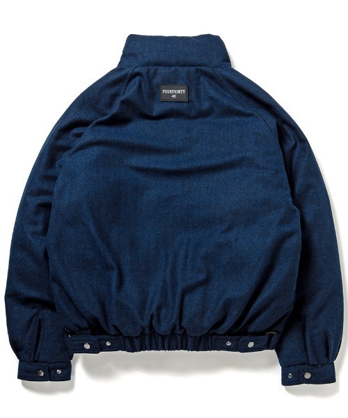 430(フォーサーティ)の「mj11778-HL DECK WOOL DOWN JACKET ダウンジャケット(26-138)(ダウンジャケット/コート・メンズ・カーキ/ネイビー/ブラウン/ブラック・0/1/2/3)」の22枚目の写真
