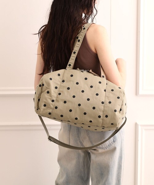 Ober Tashe（オーバータッシェ）の「【EC限定】ドット2WAYボストンバッグ（ボストンバッグ・レディース・ブラック/ベージュ/アイボリー・FREE）」の11枚目の写真