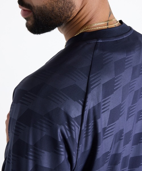 NEW BALANCE(ニューバランス)の「Numeric ロングスリーブチームジャージ(ジャージ・メンズ・サックスブルー・XX-LARGE/SMALL)」の7枚目の写真
