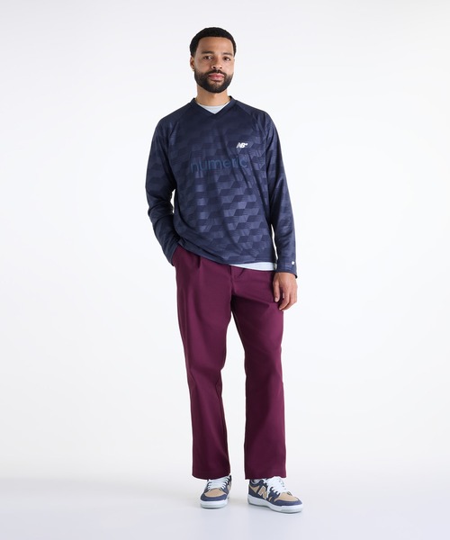 NEW BALANCE(ニューバランス)の「Numeric ロングスリーブチームジャージ(ジャージ・メンズ・サックスブルー・XX-LARGE/SMALL)」の9枚目の写真