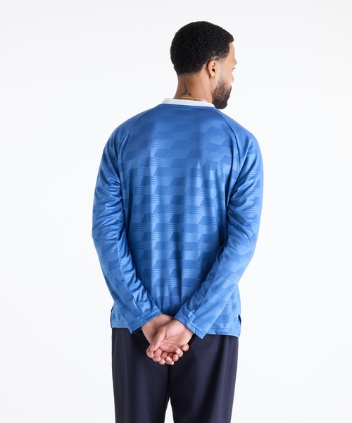 NEW BALANCE(ニューバランス)の「Numeric ロングスリーブチームジャージ(ジャージ・メンズ・サックスブルー・XX-LARGE/SMALL)」の10枚目の写真
