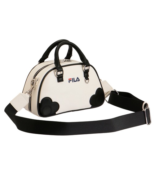 MARY QUANT(マリークワント)の「FILA × MARY QUANT 2WAYショルダー(ショルダーバッグ・レディース・アイボリー/ブラック・FREE)」の3枚目の写真