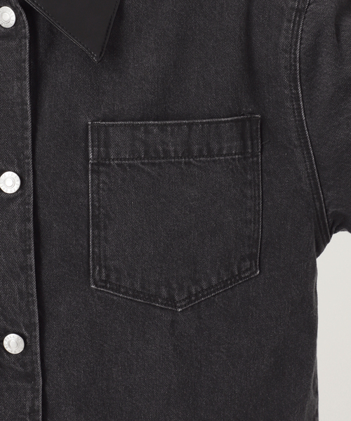 ROLLA'S(ローラス)の「【ROLLA'S/ローラス 】DENIM CHORE JACKET(デニムジャケット・レディース・ブラック・SMALL)」の17枚目の写真