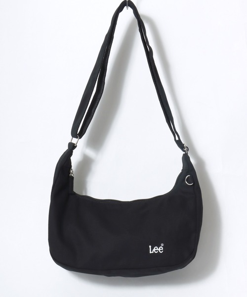 Lee(リー)の「Lee/リー キャンバス ロゴ ワンポイント刺繍 ワークポケット ラウンドショルダーバッグ/レディース メンズ(ショルダーバッグ・レディース・グレー/オフホワイト/ブラック・FREE)」の5枚目の写真