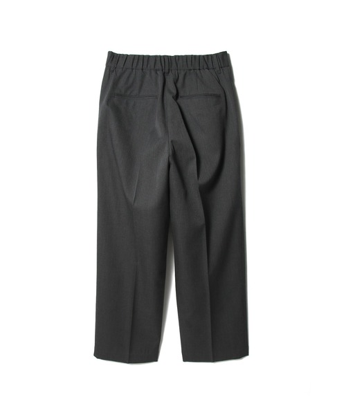 ESTNATION(エストネーション)の「ESTNATION / ウールギャバジン 2タックスラックス(スラックス・メンズ・チャコールグレー・MEDIUM/LARGE)」の3枚目の写真