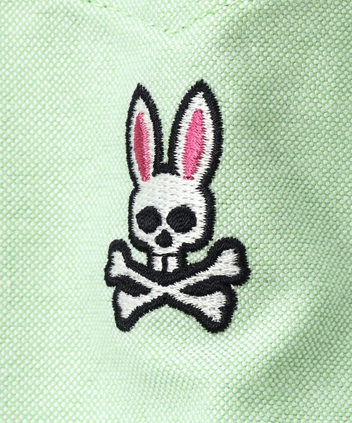Psycho Bunny(サイコバニー)の「40sコットンオックス リラックスボタンダウンシャツ(シャツ/ブラウス・メンズ・ライトグリーン/ライトイエロー/ライトブルー/ホワイト・LARGE/MEDIUM/X-LARGE/SMALL)」の14枚目の写真