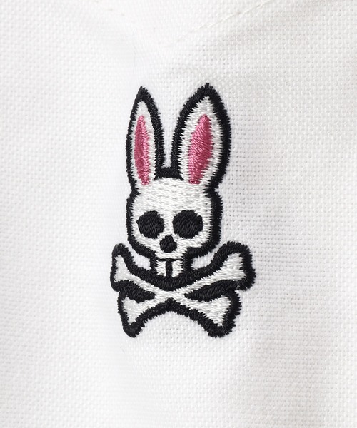Psycho Bunny(サイコバニー)の「40sコットンオックス リラックスボタンダウンシャツ(シャツ/ブラウス・メンズ・ライトグリーン/ライトイエロー/ライトブルー/ホワイト・LARGE/MEDIUM/X-LARGE/SMALL)」の9枚目の写真