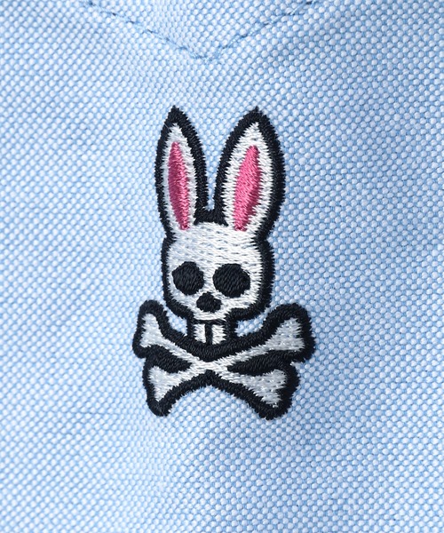 Psycho Bunny(サイコバニー)の「40sコットンオックス リラックスボタンダウンシャツ(シャツ/ブラウス・メンズ・ライトグリーン/ライトイエロー/ライトブルー/ホワイト・LARGE/MEDIUM/X-LARGE/SMALL)」の22枚目の写真