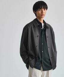 green label relaxing（グリーンレーベルリラクシング）の「ウォッシャブル サージ カバーオール ジャケット -2WAYストレッチ-（カバーオール）」