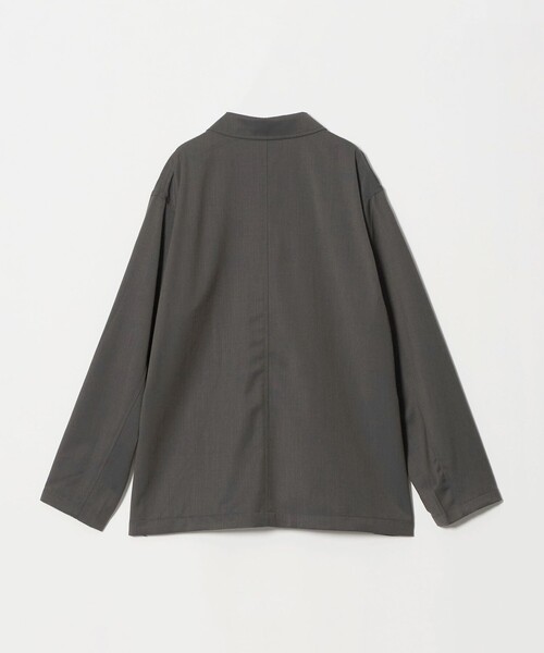 green label relaxing（グリーンレーベルリラクシング）の「ウォッシャブル サージ カバーオール ジャケット -2WAYストレッチ-（カバーオール・メンズ・ダークグレー/その他1/モカ・XL/L/M/S）」の14枚目の写真